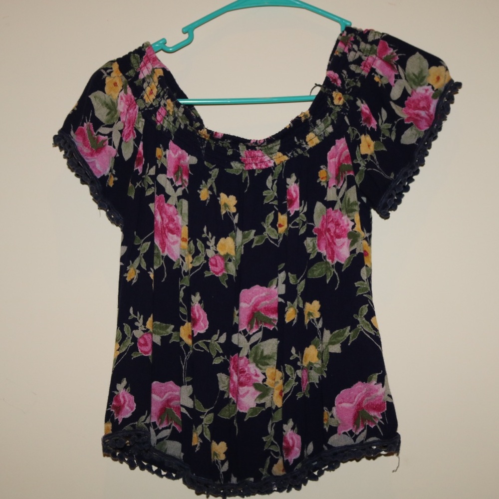 Off the shoulder shirt